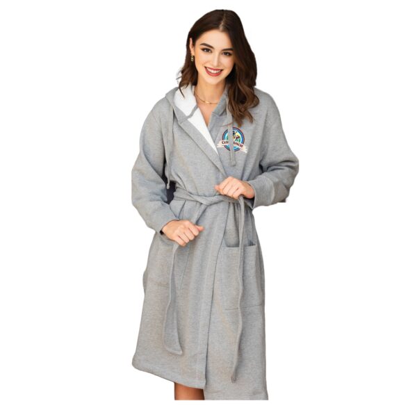 TowelSoft Sweatshirt Hoodie Robe | Versatile, Comfy, and Stylish for Water Sports Teams and Around-the-House Leisure (One Size) - Image 4
