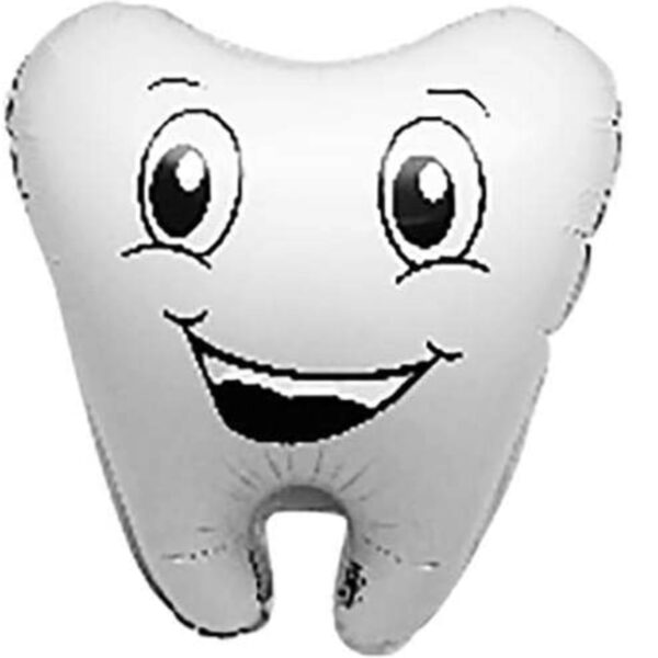 LOONBALLOON Smile Balloons, Smiley Tooth