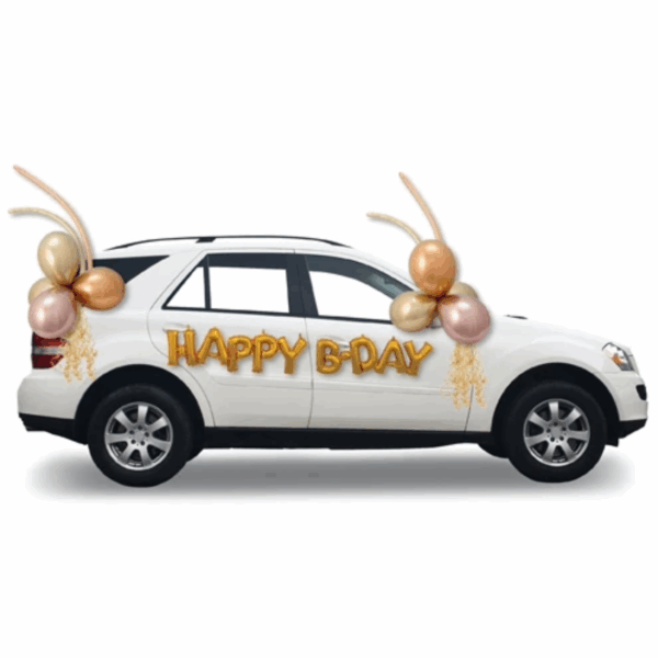 DIY Birthday Gold & Glam Parade & Party Balloon Kit