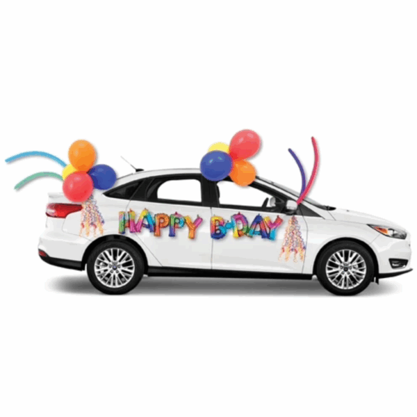 DIY Birthday Rainbow Parade & Party Balloon Kit – Colorful Celebration Decoration Set